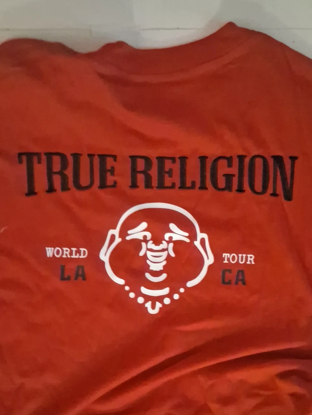 True EMB World Tour T-Shirt Color-Red Size-M NWT